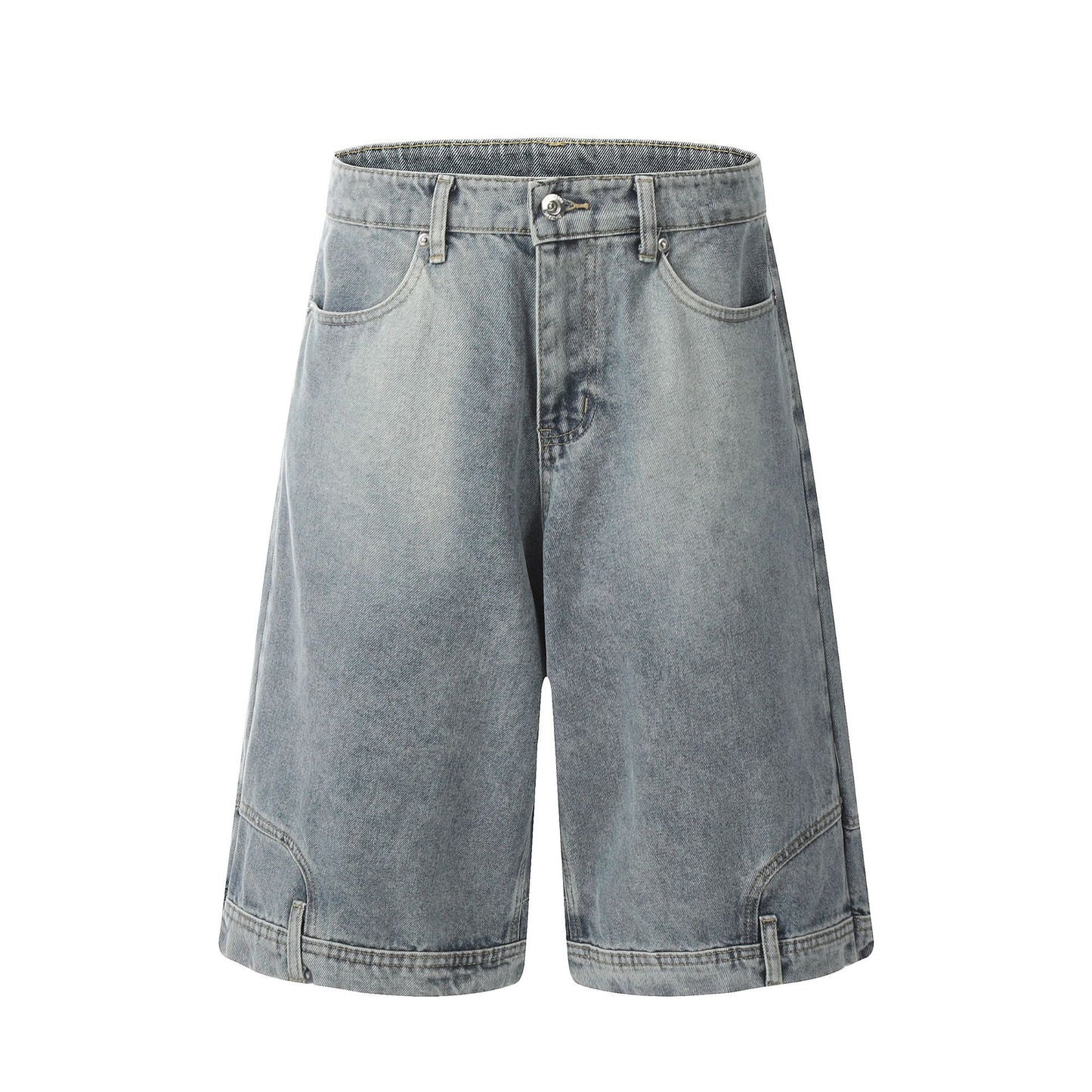 INVERTED - Loose Denim Basic Jorts – Crafting Einstein Inc.