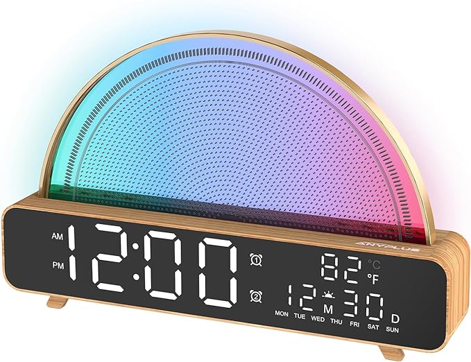 Horizon Sunrise Bluetooth Speaker and Alarm Clock-Retro – Crafting ...