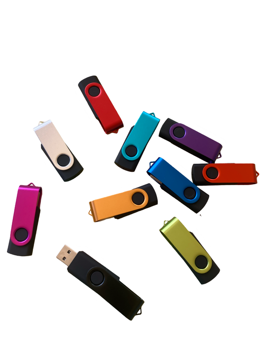 32GB 2.0 FLASH DRIVE USB - QTY 1  (RANDOM COLOR)